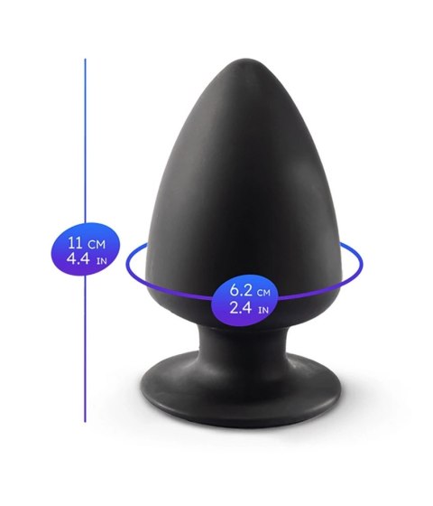 Silexd Korek Czarny Silexpan 11cm - Regulowana Twardość, Podstawka