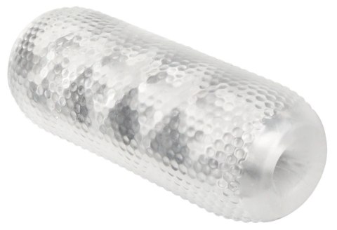 Stroker Speed przezroczysty model intymny kieszonkowy TPE 13 cm