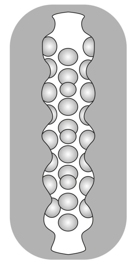 Stroker Speed przezroczysty model intymny kieszonkowy TPE 13 cm