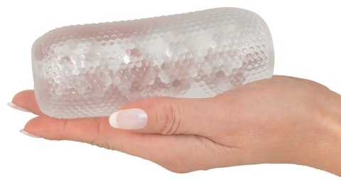 Stroker Speed przezroczysty model intymny kieszonkowy TPE 13 cm