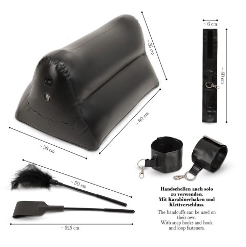 You2Toys poduszka wspierająca pozycje, kajdanki i akcesoria 60x36x36 cm