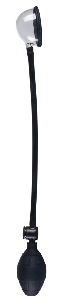 Bad Kitty - Pompka prożniowa ręczna z anatomiczną przyssawką, silikon