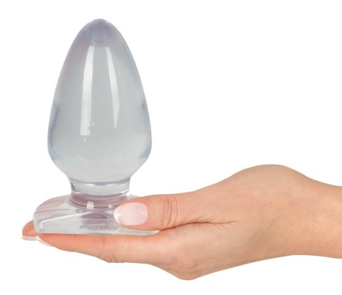 Crystal Przezroczysty Korek Anatomiczny 13 cm PVC stożkowy