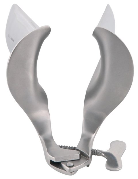 Fetish Collection wziernik ginekologiczny stalowy srebrny 10,5 cm