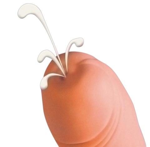You2Toys Cumshot - elastyczny model z funkcją aplikacji płynu 21 cm