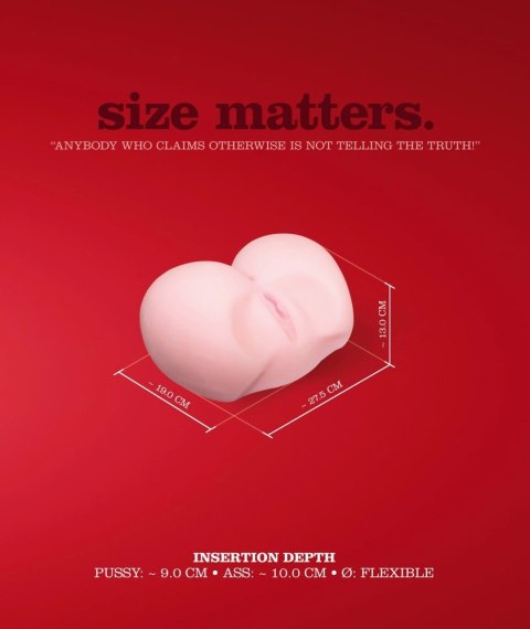 You2Toys Doggy Style - model anatomiczny, dwukanałowy, TPE 3,7 kg