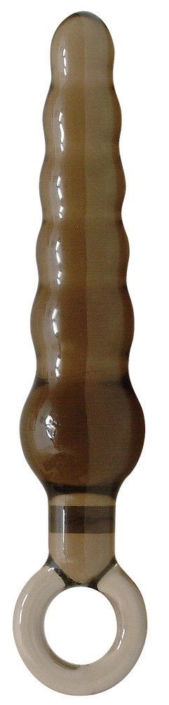 You2Toys Drops anatomiczny korek intymny z pierścieniem czarny 19 cm