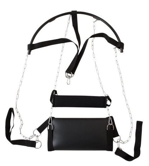 You2Toys Huśtawka Intymna Czarna, Regulowane Pętle, Udźwig 100kg