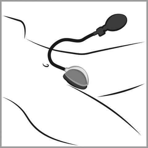 You2Toys Intymna pompa prożniowa silikonowa anatomiczna 7,2x5 cm