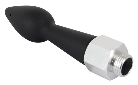 You2Toys Intymny aplikator z funkcją natrysku, silikonowy, czarny 16 cm