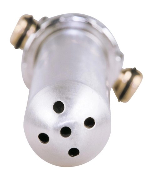 You2Toys Metalowa gruszka do higieny intymnej z zaworem 15,5 cm srebrna