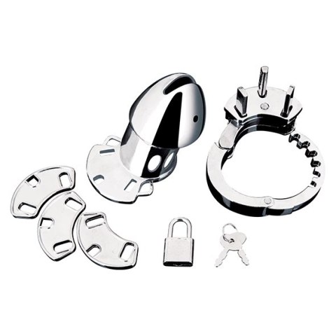 Blueline Stalowa Klatka Intymna na Trzon Zabudowana Regulowana