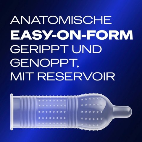 Durex Intense Orgasmic Miętowe Prążkowane Prezerwatywy 10 szt.