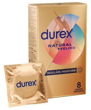 Durex Natural Feeling prezerwatywy 8 szt bez lateksu Real Feel