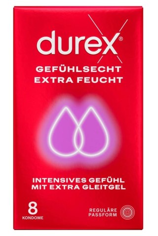 Durex Sensitive Extra Feucht 8 szt. - prezerwatywy silnie nawilżone