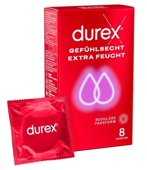 Durex Sensitive Extra Feucht 8 szt. - prezerwatywy silnie nawilżone