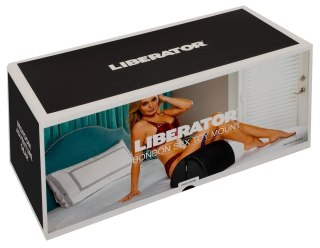 Liberator BonBon Czarna Poduszka Anatomiczna z Uchwytami 63,5 cm