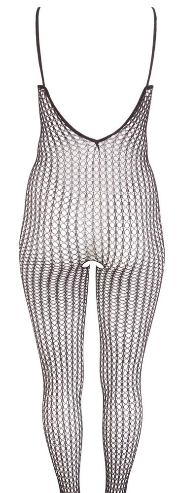No:XQSE Kombinezon Siatkowy Bez Krocza XL/XXL Czarny Elastyczny