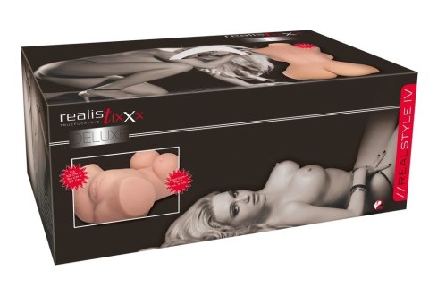 Realistixxx Model 50979 maszyna intymna z anatomiczną sylwetką TPR 12kg