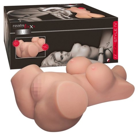 Realistixxx Model 50979 maszyna intymna z anatomiczną sylwetką TPR 12kg