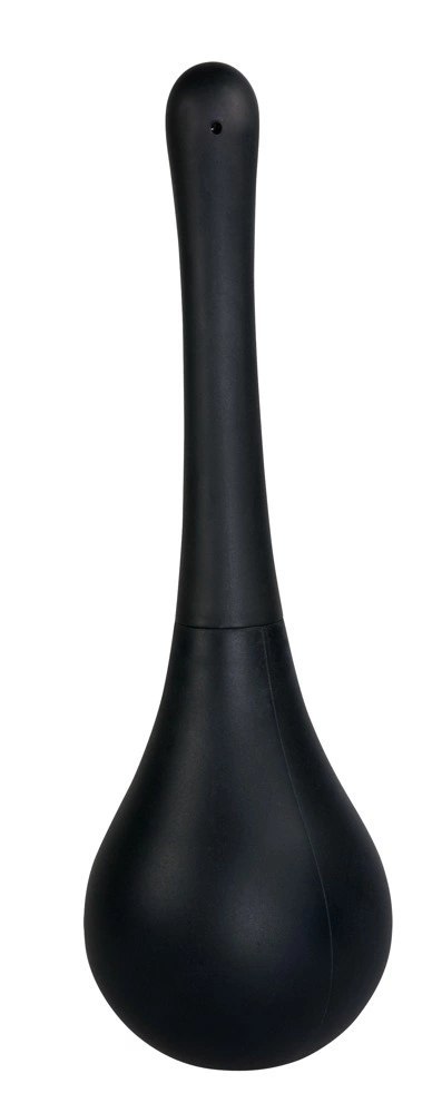 Rebel Irygator higieniczny czarny 200ml, wymienna końcowka silikonowa