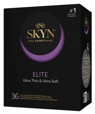 SKYN Elite 36 szt. prezerwatywy ultra cienkie nielateksowe wilgotne