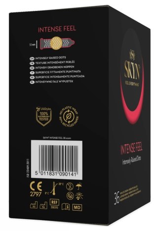 SKYN Intense Feel Prezerwatywy nielateksowe cienkie powłoka silikon 36 szt.
