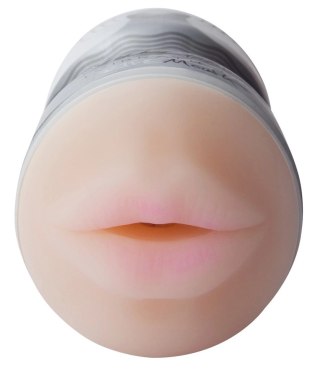 Vulcan Oral Stroker - Elastyczna maszyna intymna z wibracjami, 15 cm