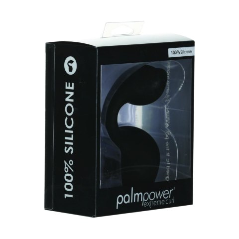 PalmPower Extreme Curl Czarna - Nakładka silikonowa do masażera