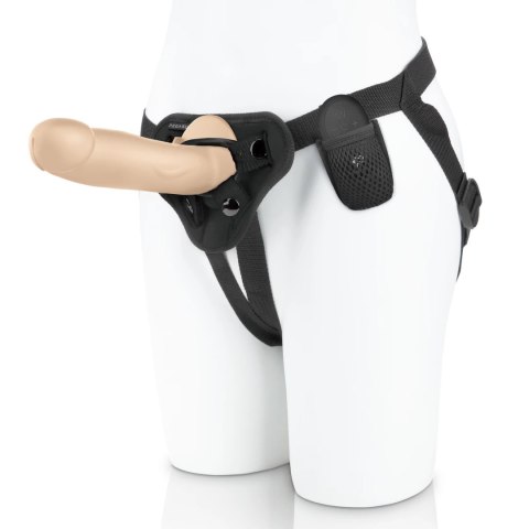 Pegasus Silikonowy Model Strap-On z Pilotem - regulowana uprząż 20cm