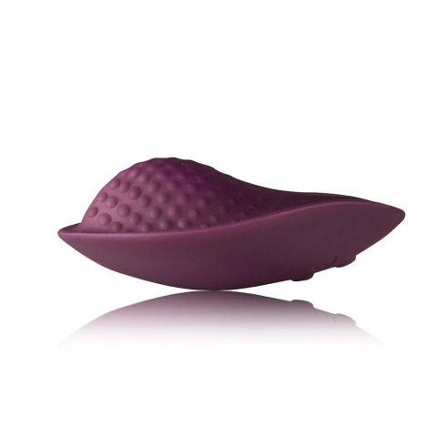 Rocks-Off Knickerbocker Glory - fioletowy model z pilotem, silikonowy