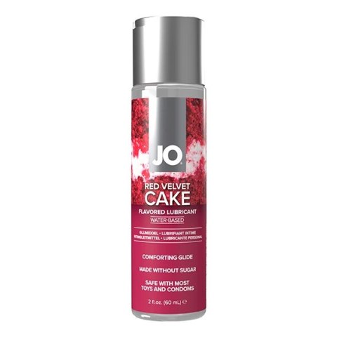 System JO Zestaw Lubrykantow Wodnych Champagne & Red Velvet 2x60ml