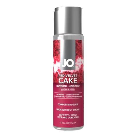 System JO Zestaw Lubrykantow Wodnych Champagne & Red Velvet 2x60ml