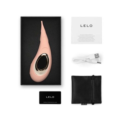 LELO DOT Cruise Peach - Precyzyjny model punktowy, silikonowy, 165 mm