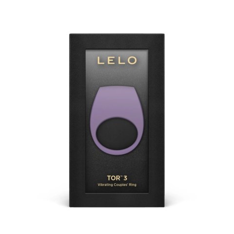 LELO Tor 3 Pierścień Wibrujący Fioletowy Zmierzch Sterowanie Bluetooth