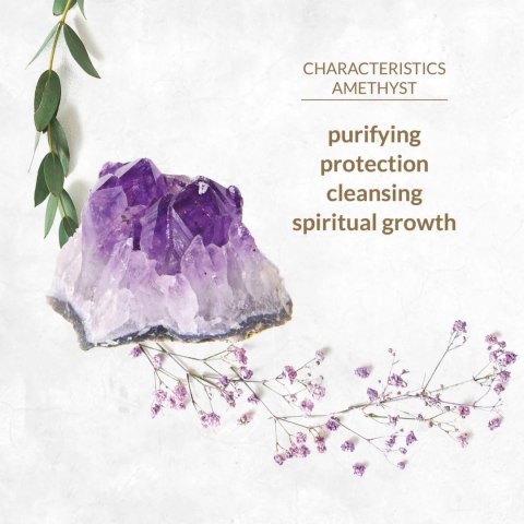 La Gemmes Amethyst - Masażer Precyzyjny z Kamieniem Szlachetnym 15 cm