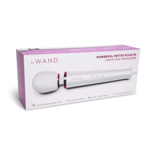 Le Wand Powerful Petite Plug-In Biały - Masażer z 10 trybami pracy