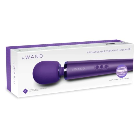 Le Wand Rechargeable Masażer Precyzyjny Fioletowy 10 Trybow