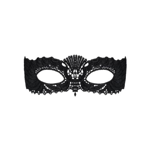 Obsessive A700 Maska Czarna Gipiura Satynowe Wiązanie One Size