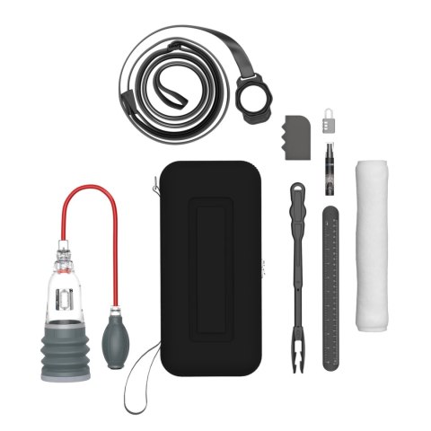 Bathmate HydroXtreme3 przezroczysta - system hydro-pneumatyczny do ćwiczeń