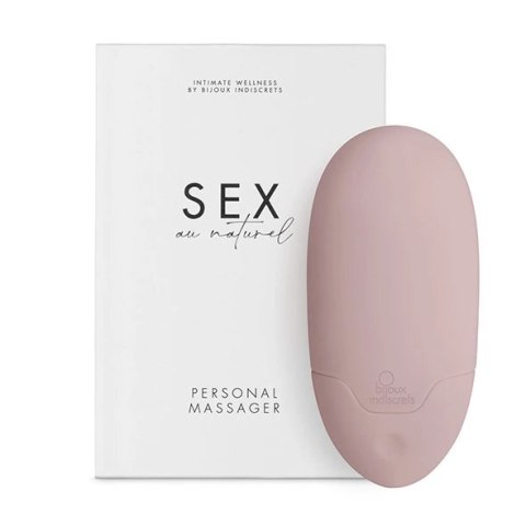 Bijoux Indiscrets Urban Massager Pink - wodoodporny masażer silikonowy USB