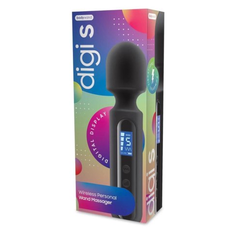 Bodywand Digi S - Kompaktowy Masażer z Wyświetlaczem LED, silikon