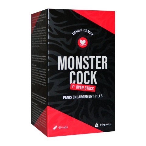 Devils Candy Monster Cock 60 tabletek - zaawansowany suplement dla mężczyzn