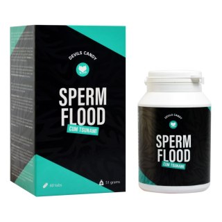 Devils Candy Sperm Flood tabletki dla mężczyzn 60 szt. naturalny skład