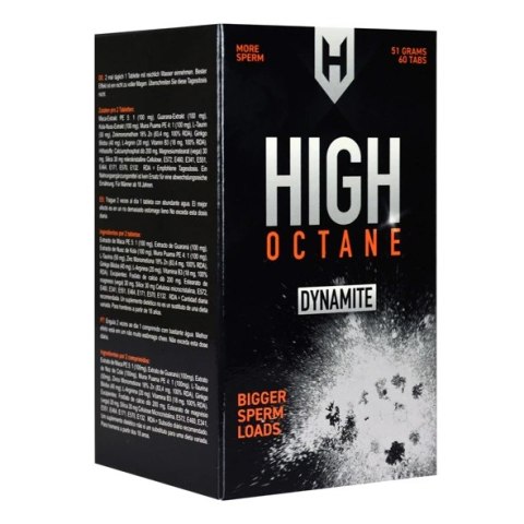 High Octane Dynamite - Suplement dla Panow 60 tabletek, naturalne ekstrakty