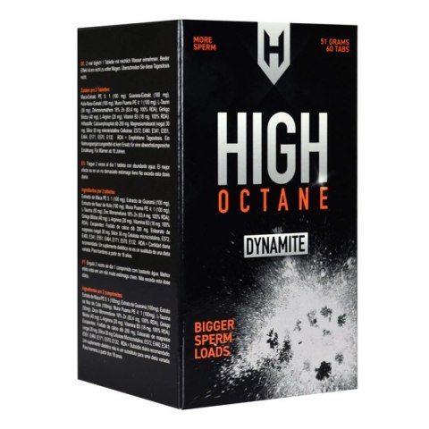High Octane Dynamite - Suplement dla Panow 60 tabletek, naturalne ekstrakty