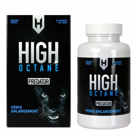 High Octane Predator - Suplement dla Panow 60 tabletek - L-arginina, ekstrakty