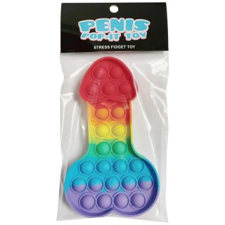 Kheper Games Pop-It Rainbow - Antystresowa zabawka fidget, tęczowa