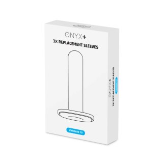 Kiiroo Onyx Wkładki Zapasowe 3 sztuki - kompatybilne z serią Onyx