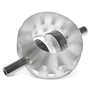 Oxballs Airballs Electro Air-Lite pierścień intymny przezroczysty